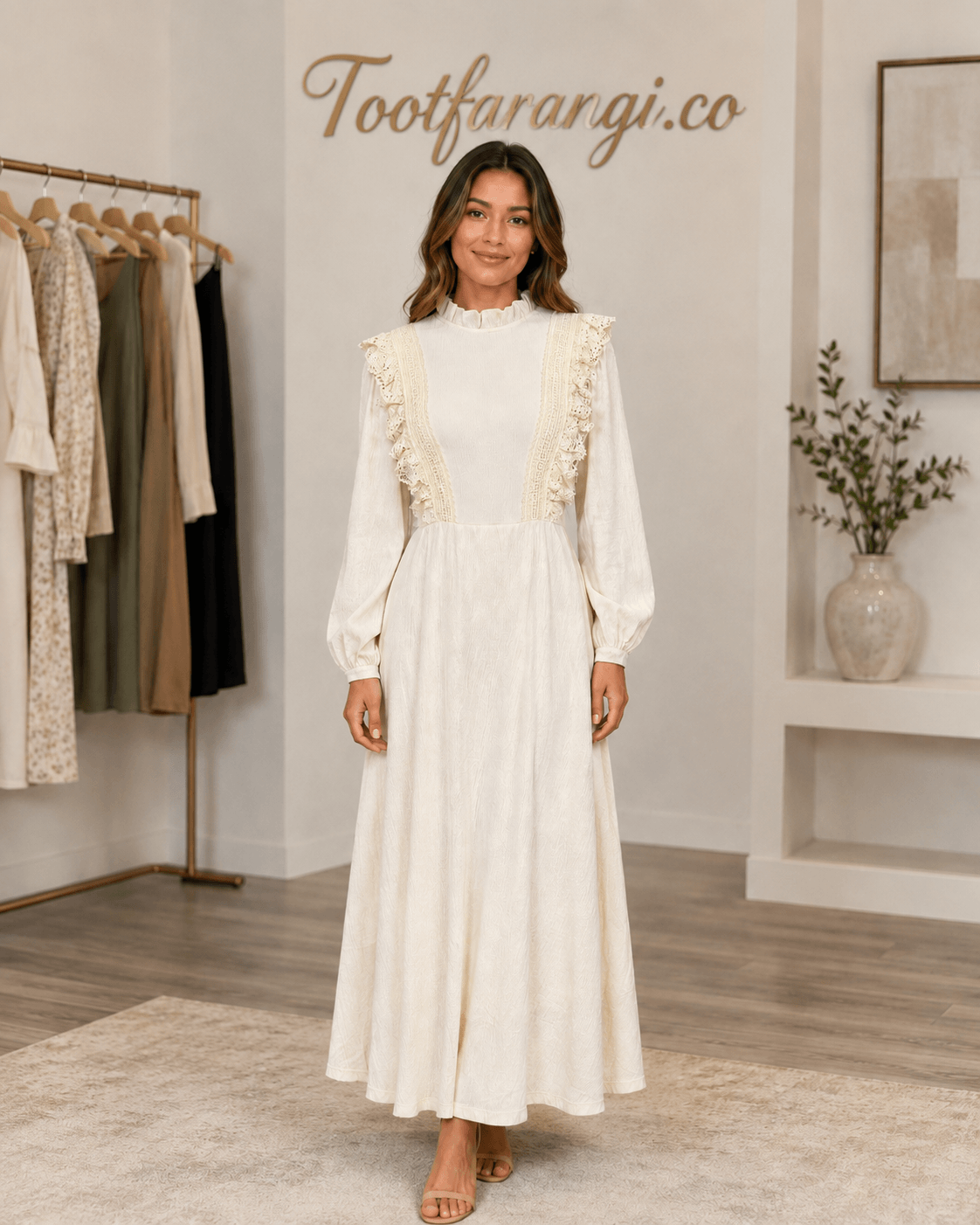 پیراهن شیفون زنانه برند Shein