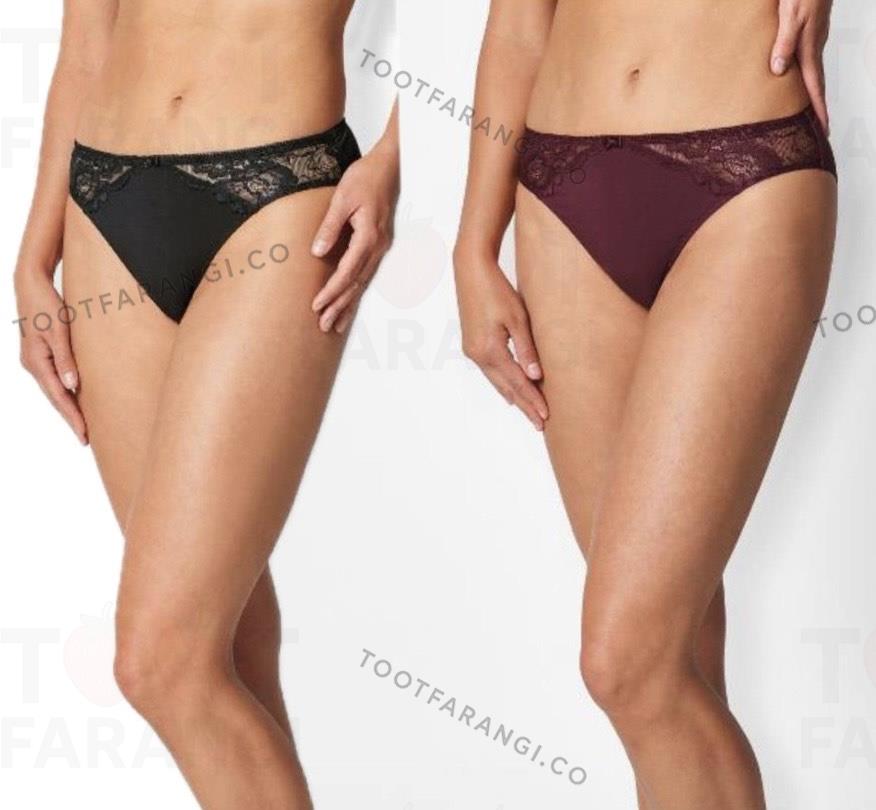 شورت توری زنانه پک دو عددی