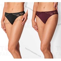 شورت توری زنانه پک دو عددی