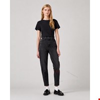 شلوار جین مام فیت ذغالی زنانه برند Levi’s