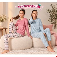 ست بلوز و شلوار مخملی دخترانه ESMARA KIDS