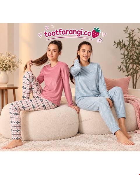 ست بلوز و شلوار مخملی دخترانه ESMARA KIDS
