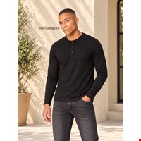 بلوز نخی مردانه سه دکمه برند LIVERGY