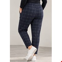 شلوار چهارخانه زنانه سایز بزرگ UP2 Fashion