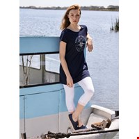 تونیک پنبه ‌ای با طراحی ضربدری پشت