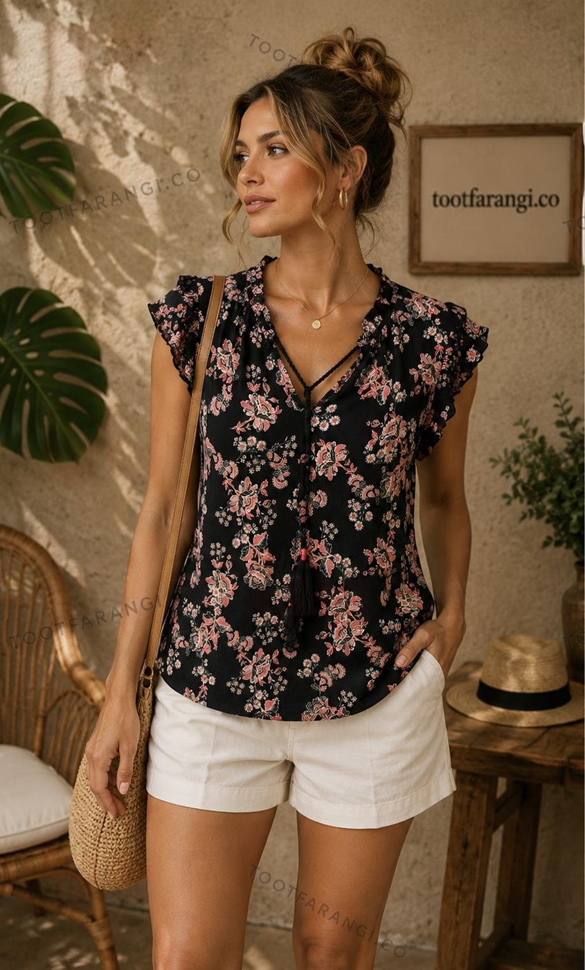 بلوز زنانه برند ROSE OLIVE