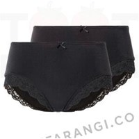 شورت فرم دهی پایین توری پک دوتایی