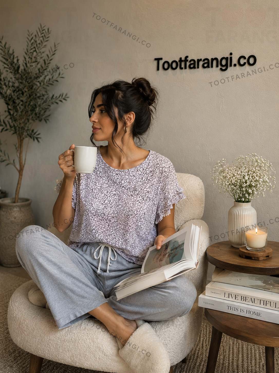 تیشرت منگوله دار زنانه
