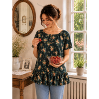 شومیز حریر برند MAPLE FEEL