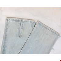 شلوار جین یخی چاک دار برند prettylittlething