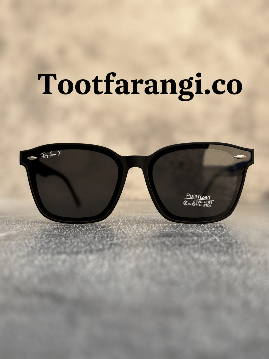 عینک آفتابی Rey Ban P ایتالیا مشکی مات