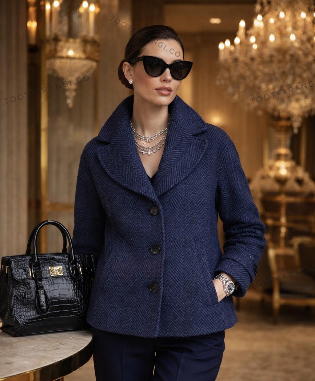 کت پشمی بلژیکی