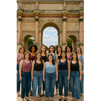  تاپ نخی بند پهن پک سه عددی