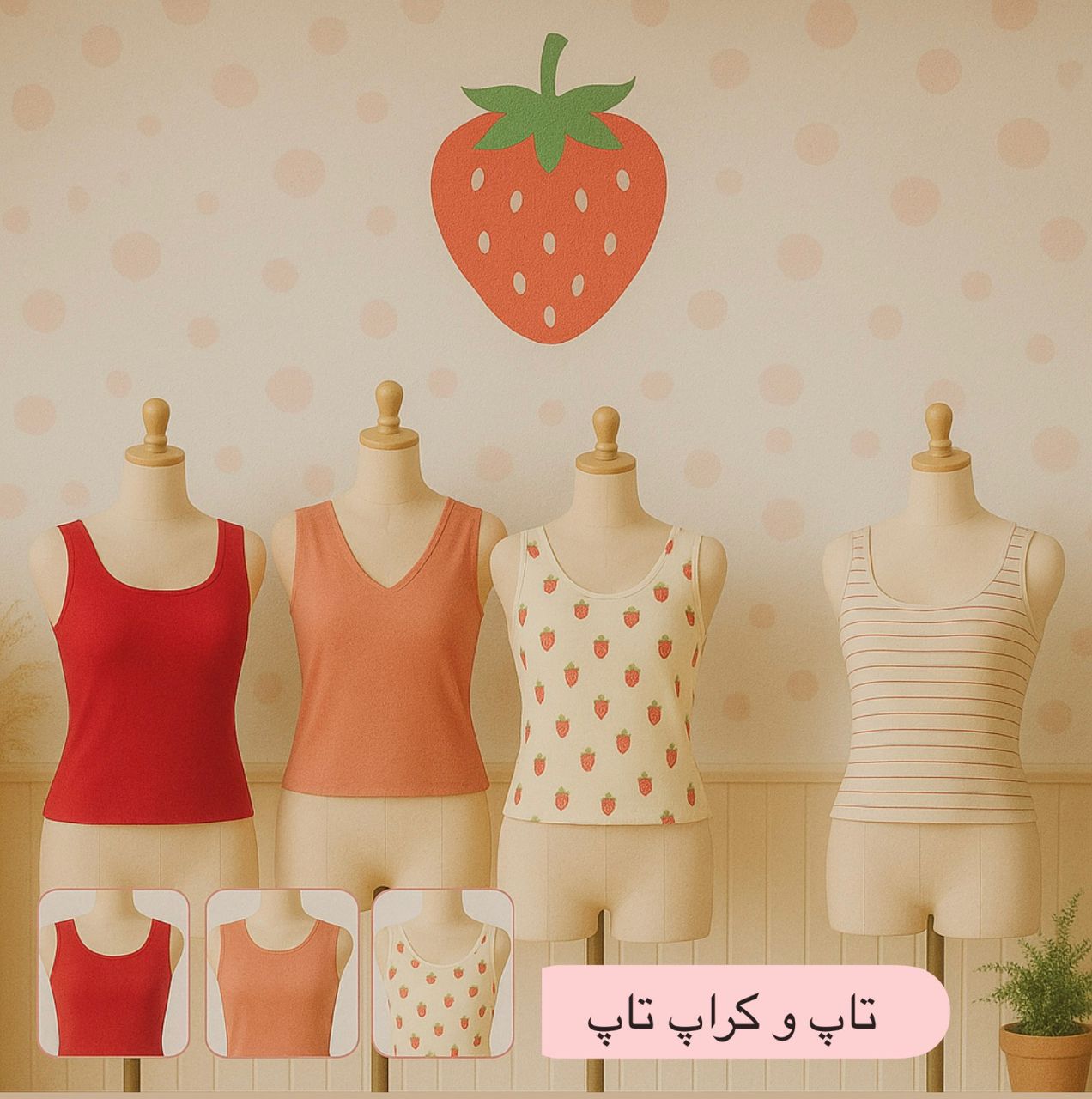 انواع کراپ و تاپ زنانه