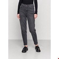 شلوار جین مام فیت ذغالی زنانه برند Levi’s