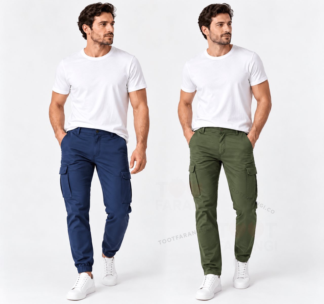 شلوار کارگو جین مردانه  UP2 Fashion Men