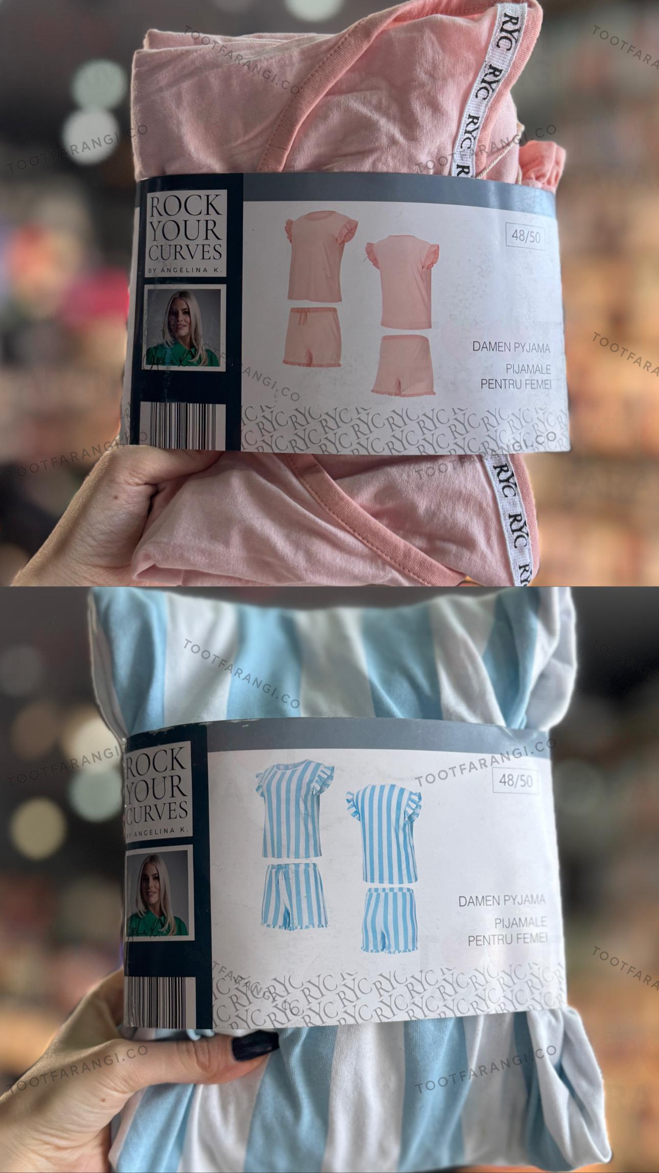 ست تیشرت و شلوارک برند ROCK YOUR CURVES