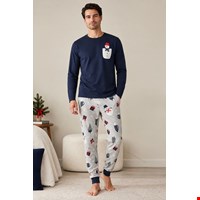 ست لباس خواب مردانه نخی UP2 Fashion Men