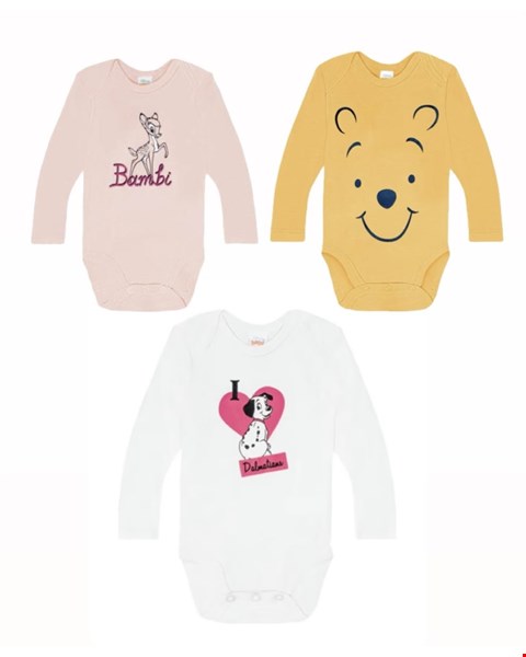 سرهمی نوزادی Disney Baby با پارچه نخی و دکمه فاق