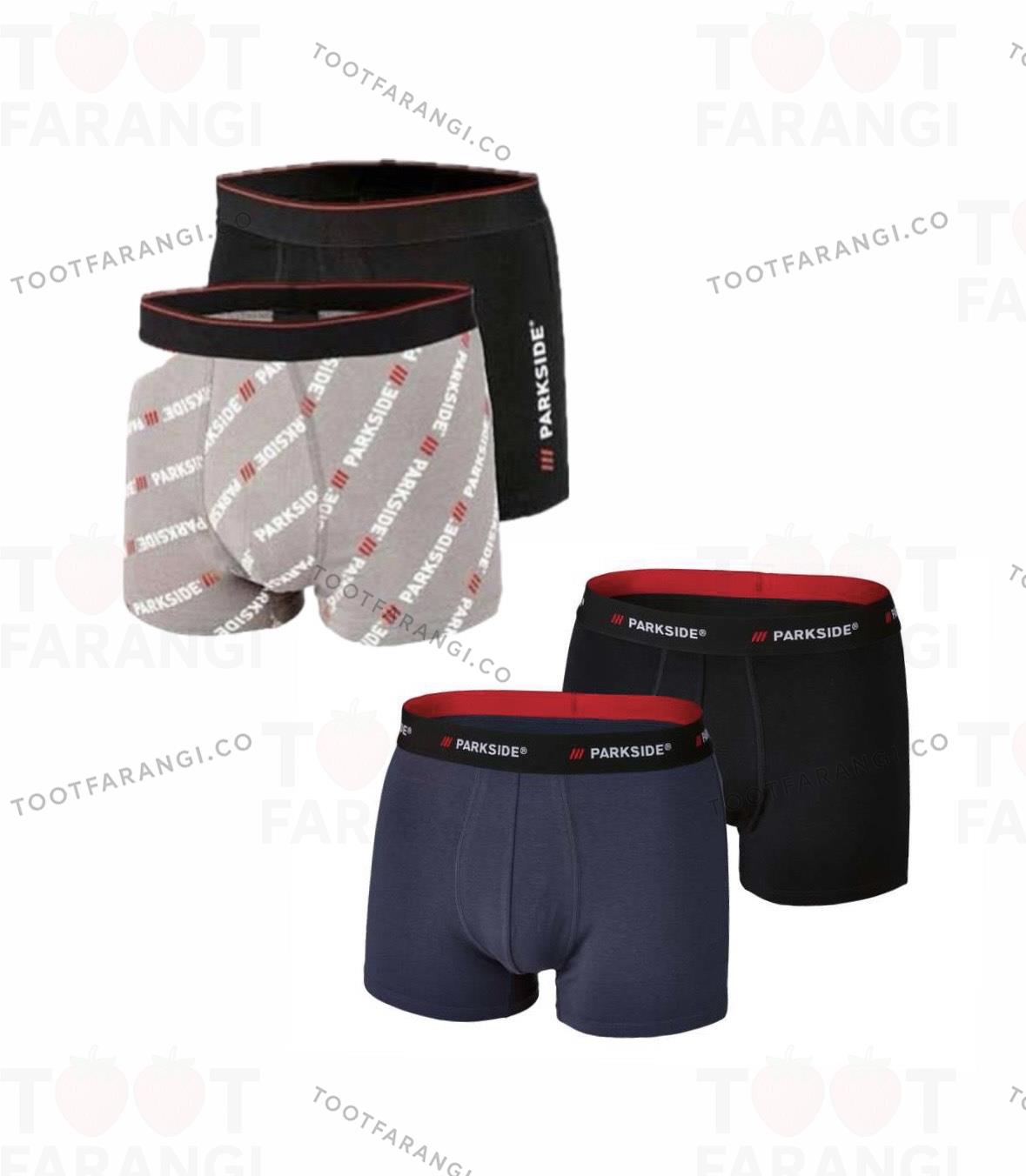 شورت باکسر مردانه پک دو عددی