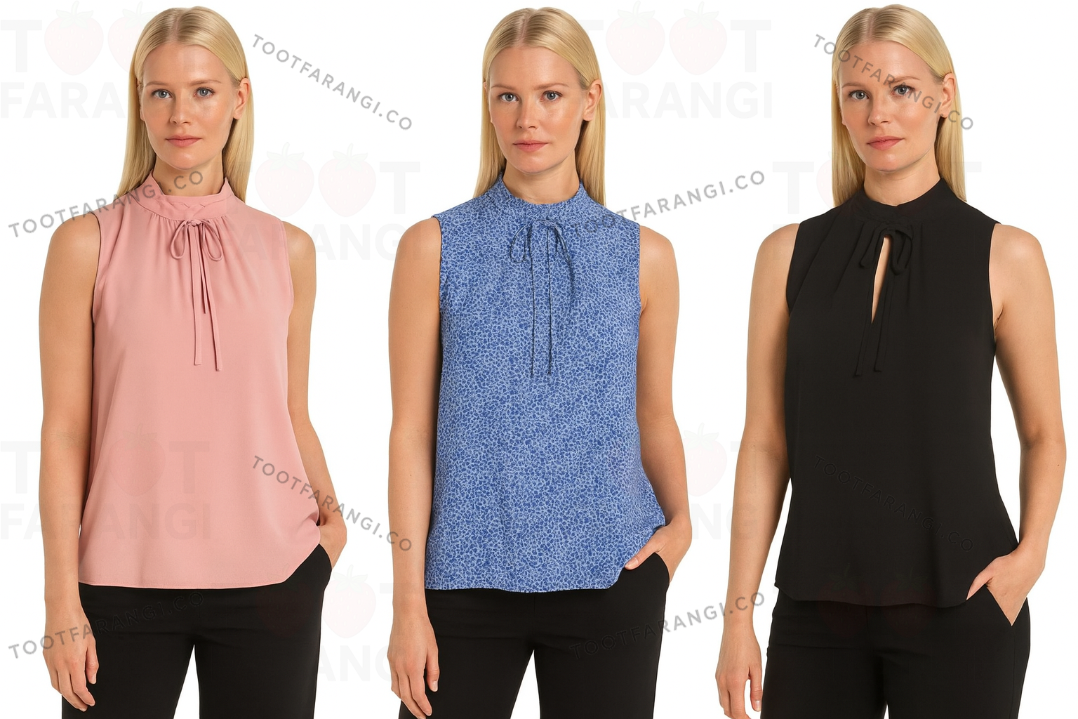 شومیز آستین حلقه ای