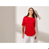 تیشرت زنانه اسمارا مدل هلالی