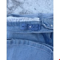 شلوار جین بچگانه مدل شافل Relaxed Fit با کمر دارای دکمه و زیپ