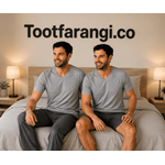 ست راحتی مردانه یقه هفت برند Livergy