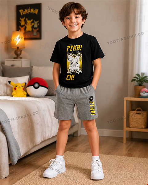 ست تیشرت شلوار بچگانه PIKACHU