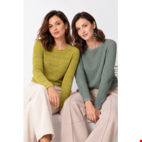 بلوز بافت زنانه مدل Linen Blend برند ESMARA