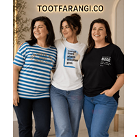 تیشرت طرح نوشته اسمارا