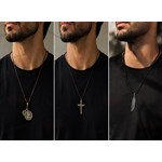 گردنبند بند چرم برند SIX
