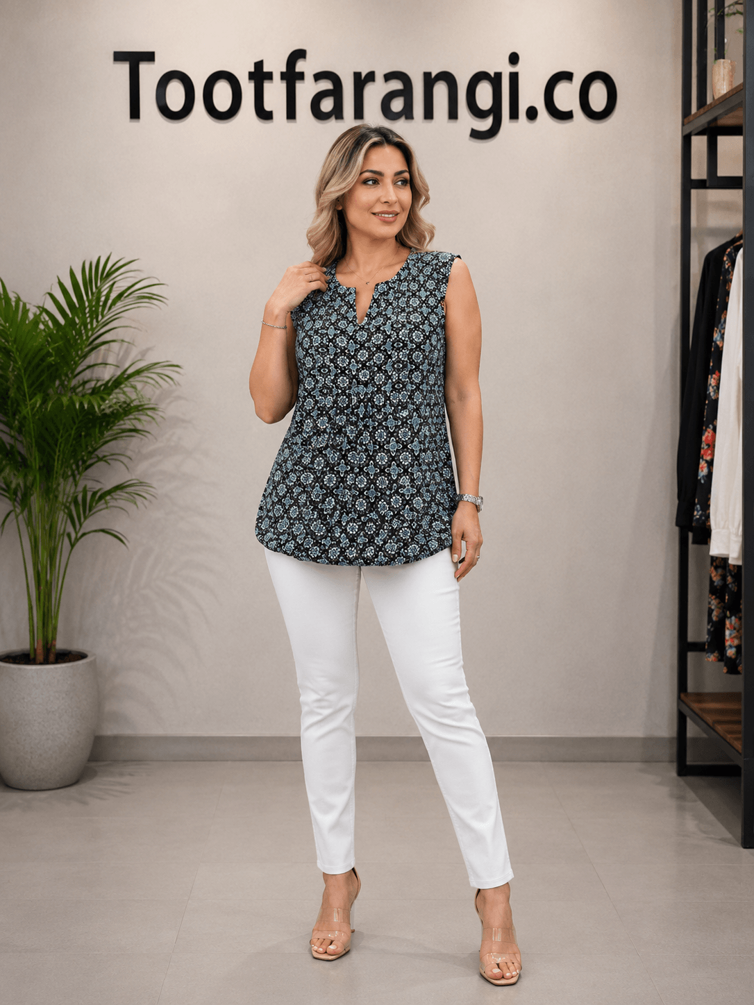 تاپ آستین حلقه کلاسیک