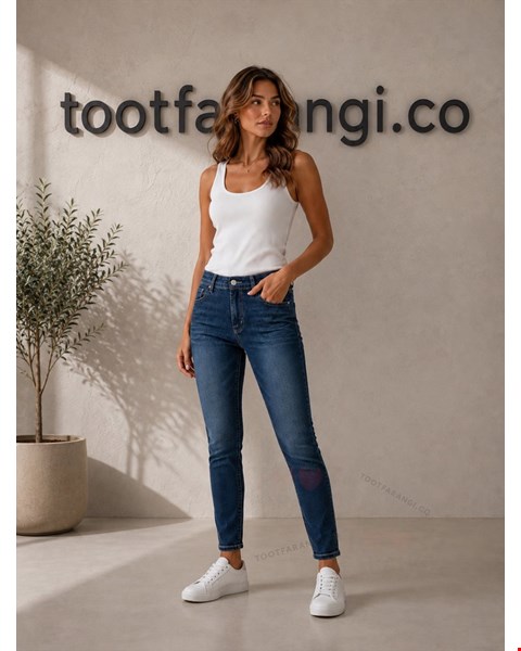 شلوار جین اسکینی زنانه برند H&M