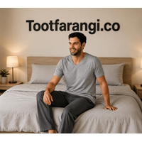 ست راحتی مردانه یقه هفت برند Livergy