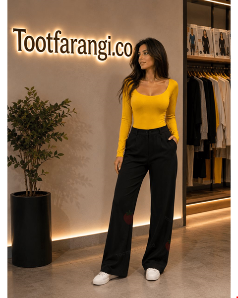 بادی یقه قایقی زنانه برند pretty little thing