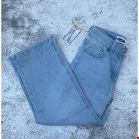 شلوار جین بچگانه مدل شافل Relaxed Fit با کمر دارای دکمه و زیپ