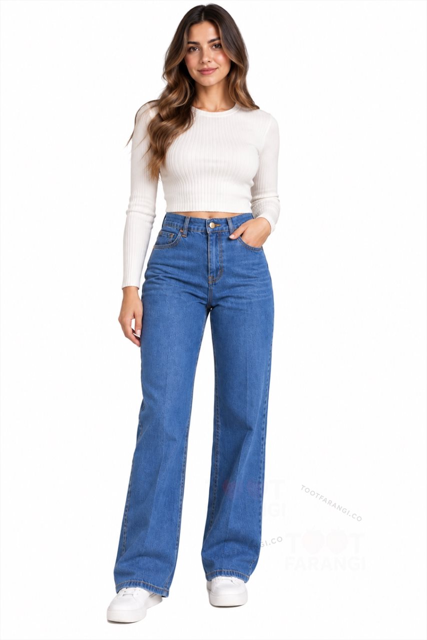شلوار جین زنانه برند H&M