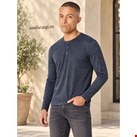 بلوز نخی مردانه سه دکمه برند LIVERGY