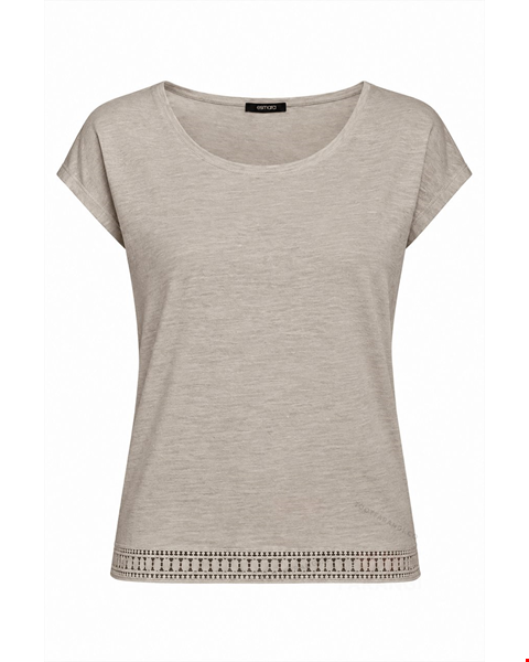 تیشرت زنانه لینن پایین دانتل برند Esmara