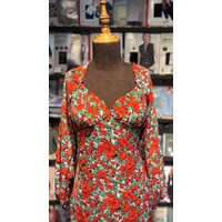 پیراهن گل دار ماکسی برند missguided