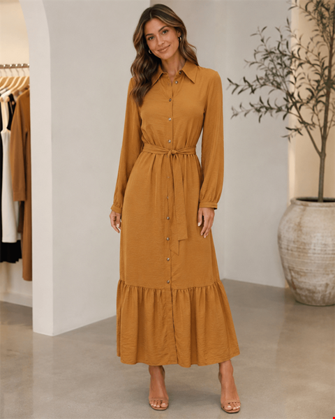 پیراهن پایین چین دار برند PRIMARK
