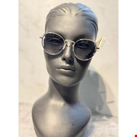 عینک آفتابی گرد فریم نقره ای beeline GmbH
