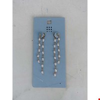گوشواره آویز مجلسی نگینی SIX
