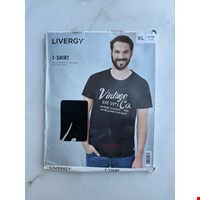 تیشرت مردانه طرحدار برند LIVERGY 