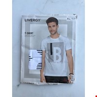 تیشرت مردانه طرحدار برند LIVERGY 