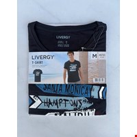 تیشرت مردانه طرحدار برند LIVERGY 