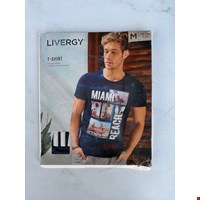 تیشرت مردانه طرحدار برند LIVERGY 