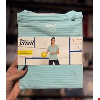 تیشرت نخی ورزشی زنانه برند CRIVIT 