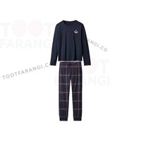 ست راحتی دخترانه طرح بیسیک چهارخانه